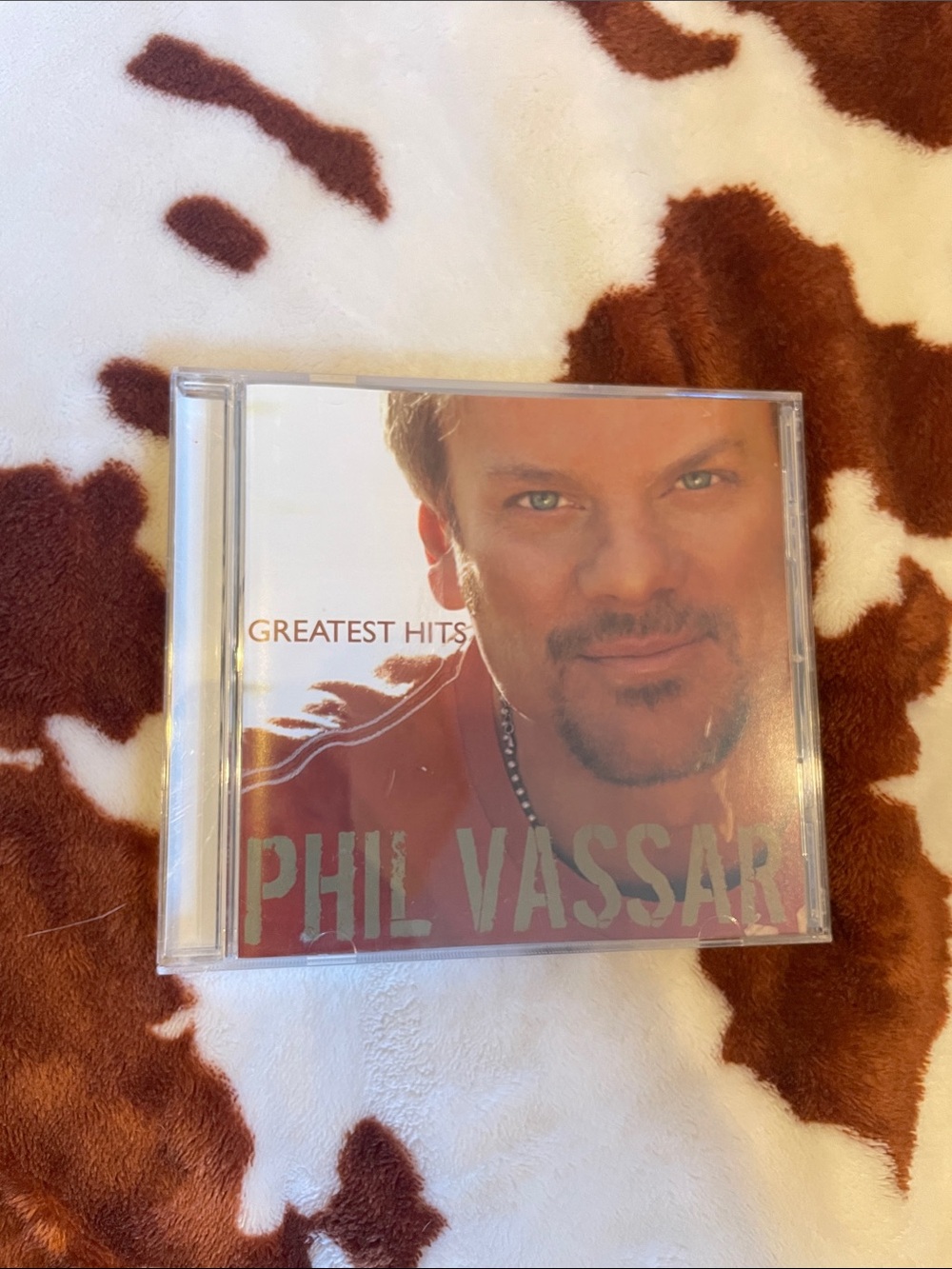 Phil Vassar Greatest Hits CD - Brown & White Jewel Case